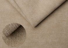 Kanapa z funkcją spania ITALY 253x110x71 cm trzyosobowa sofa rozkładana tkanina FLOW beżowa - Miniaturka zdjęcia nr 5