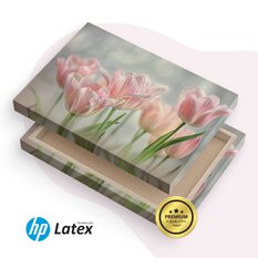 Obraz Na Płótnie Delikatne Różowe Kwiaty Tulipany 70x50 Dekoracja do Salonu - Miniaturka zdjęcia nr 8
