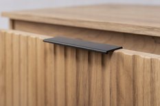 Szafka łazienkowa FLOW 80 cm z umywalką z metalowymi nogami dąb craft - Miniaturka zdjęcia nr 5