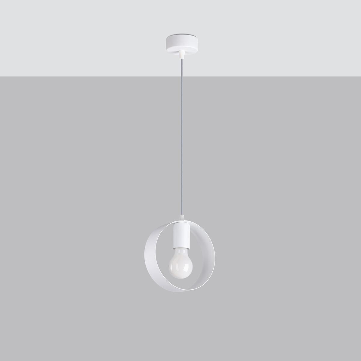 Lampa wisząca TITRAN 1 biała 120x18x18cm nowoczesna E27 do salonu nr. 2