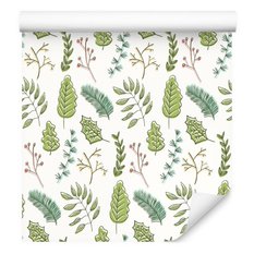 Tapeta Do Pokoju Dziecięcego Zielone LIŚCIE Natura 53x1000  - Miniaturka zdjęcia nr 7