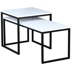 Stolik kawowy 100x40x40 cm Modernique arctic white do salonu - Miniaturka zdjęcia nr 1