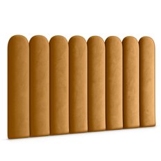 Panele tapicerowane 20x80 cm na ścianę płotek żółty - Miniaturka zdjęcia nr 1