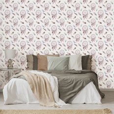 Tapeta modne ŁAPACZE SNÓW w stylu boho do sypialni - Miniaturka zdjęcia nr 6