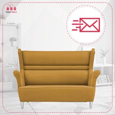 Sofa dwuosobowa uszak Zoja Family Meble - Miniaturka zdjęcia nr 7