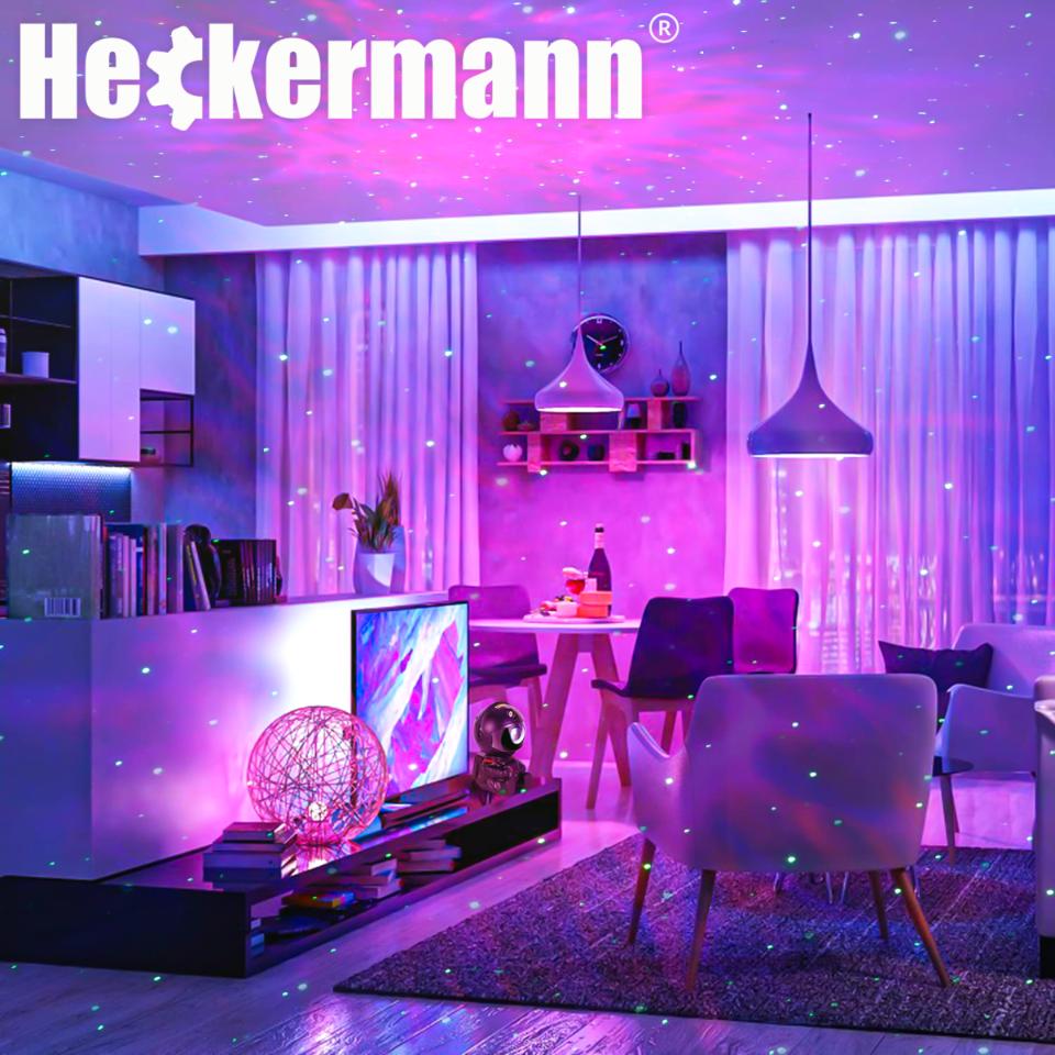 Projektor gwiazd LED astronauta Heckermann czarny nr. 4