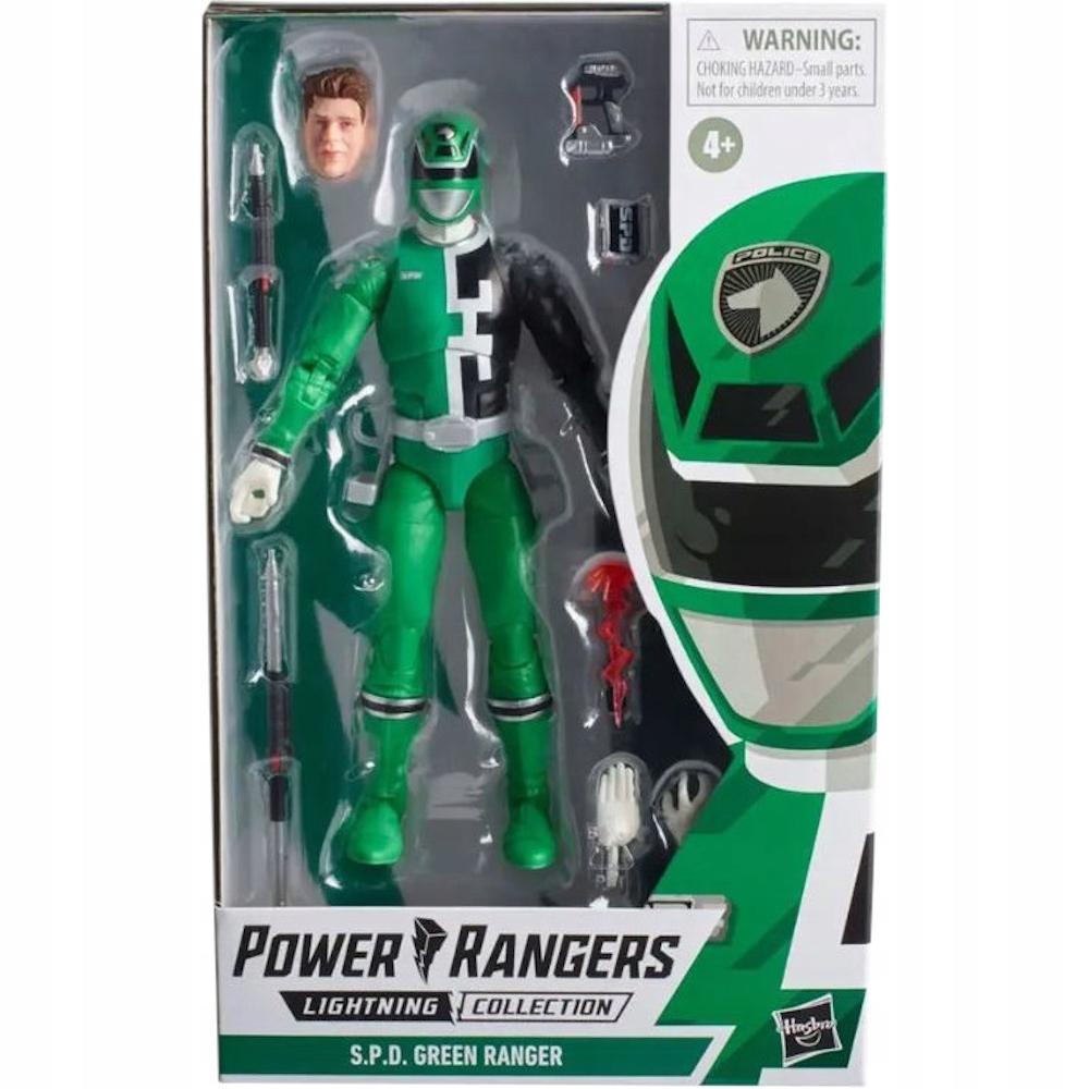 Figurka POWER RANGERS zielony ranger S.P.D hasbro dla dziecka nr. 2