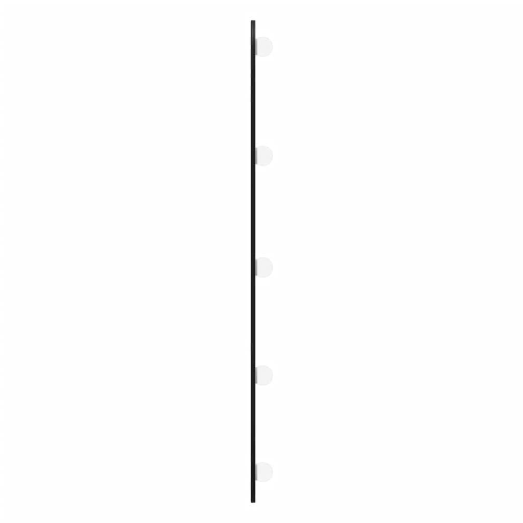 Lustro 40x90 cm do sypialni łazienki ścienne z LED owalne szklane  nr. 6