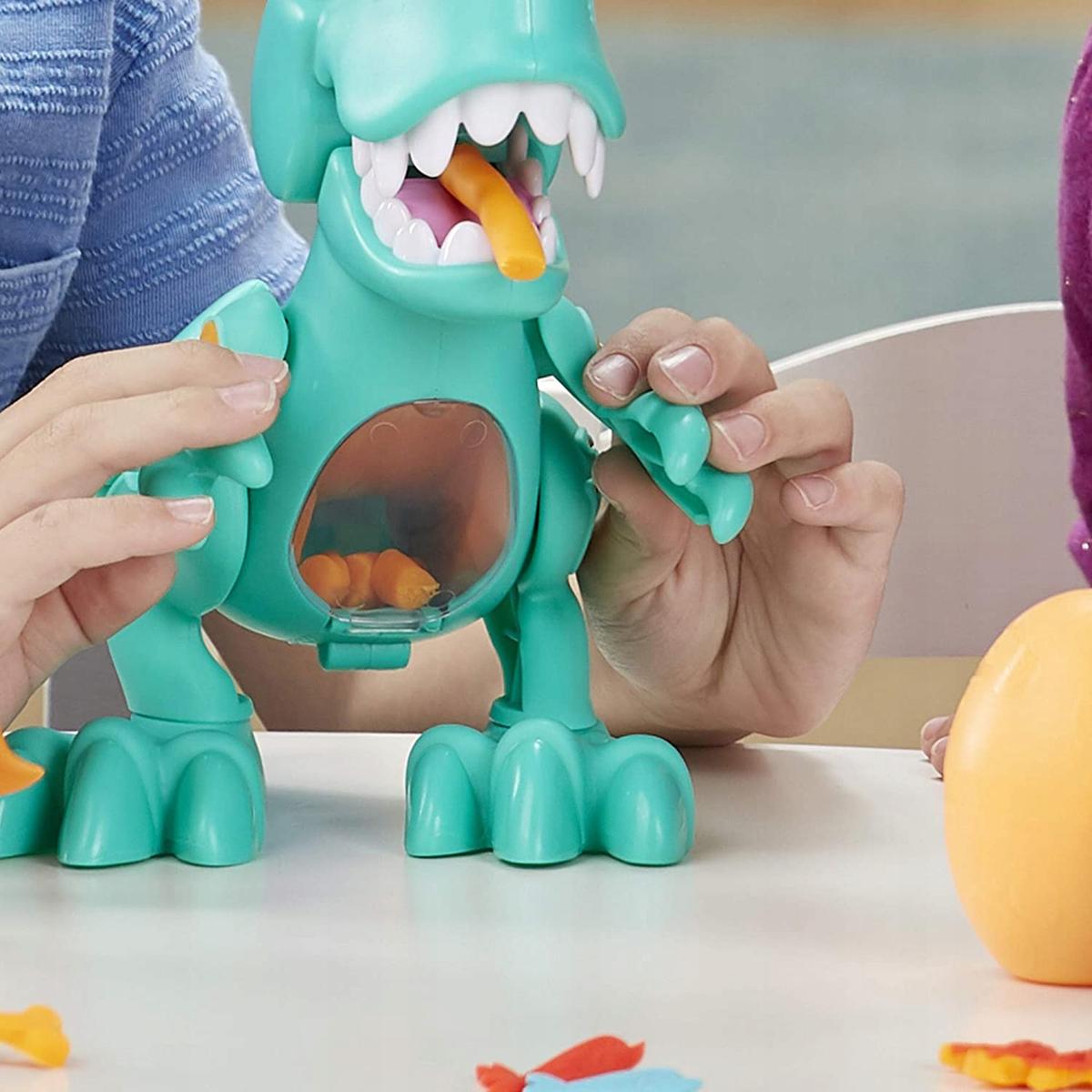 PLAY-DOH DINO CREW CIASTOLINA ZESTAW PRZEŻUWAJĄCY DINOZAUR CRUNCHIN T-REX nr. 7