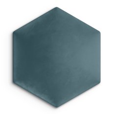 Panele tapicerowane 26x30 cm na ścianę hexagon morski  - Miniaturka zdjęcia nr 2