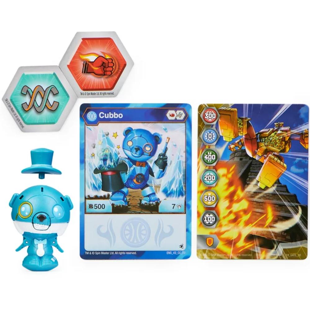 BAKUGAN SPIN MASTER NIEBIESKI AQUOS MAGICIAN CUBBO  nr. 3