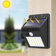 Lampa solarna halogen LED czujnik ruchu i zmierzchu do ogrodu - Miniaturka zdjęcia nr 2