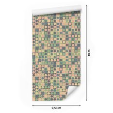 Tapeta geometryczna abstrakcja, dekoracja w stylu nowoczesnym  - Miniaturka zdjęcia nr 2