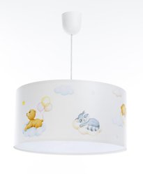 Lampa dziecięca OBŁOKI SWEET DREAMS biała do pokoju dziecka - Miniaturka zdjęcia nr 1