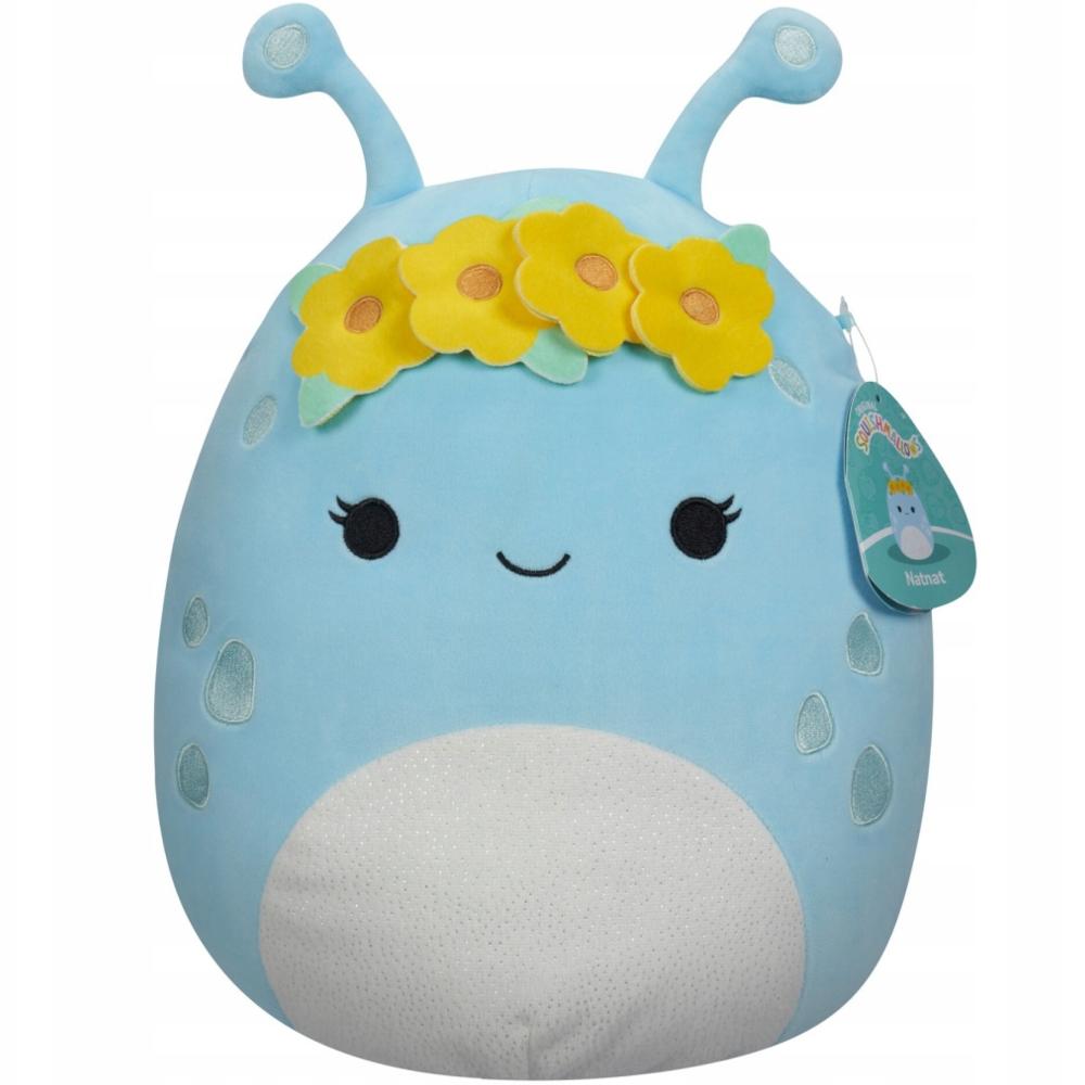 Maskotka pluszak SQUISHMALLOWS 30 cm niebieski obcy natnat dla dziecka 