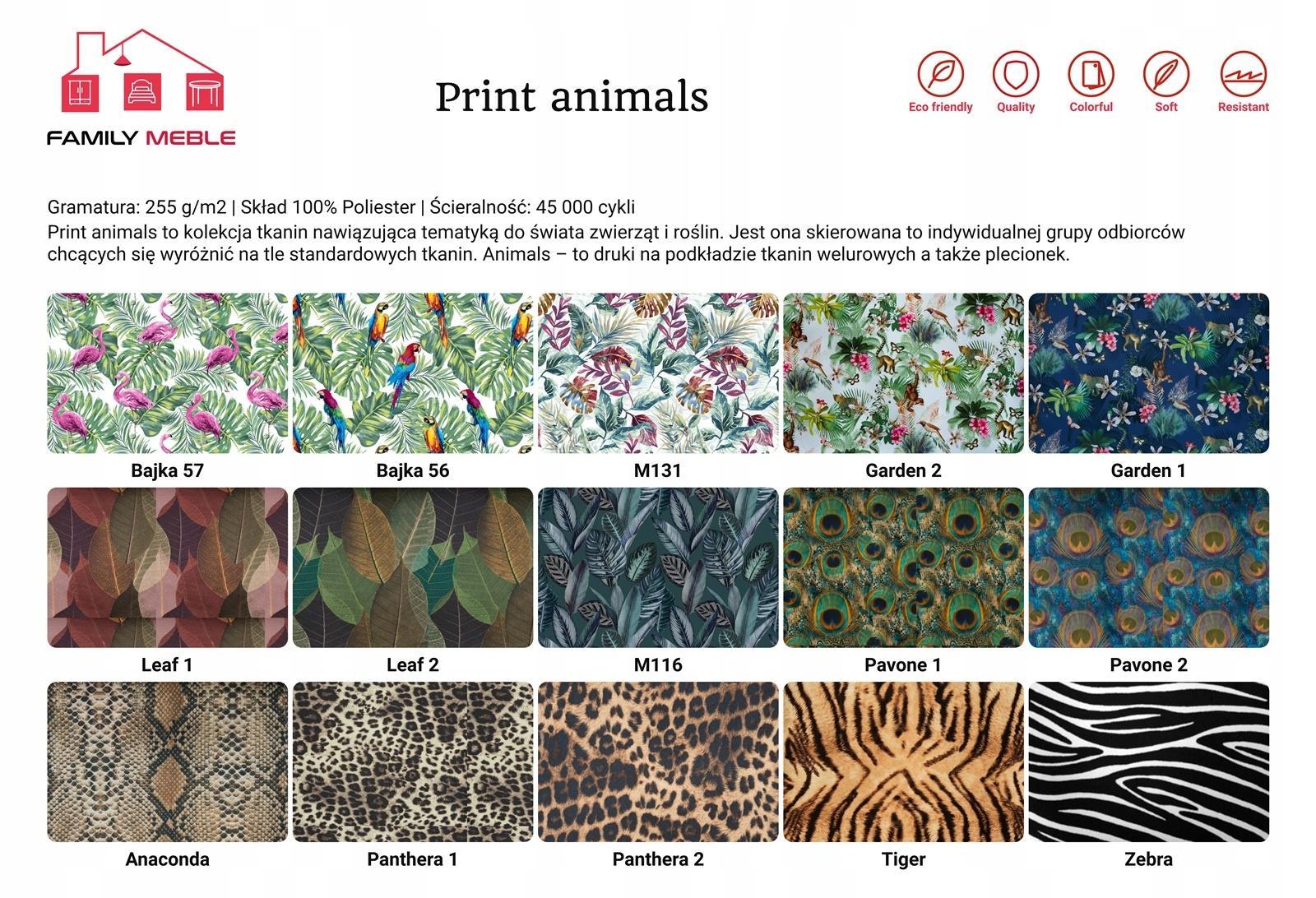 Fotel Uszak bujany cienkie liście DO CZYTANIA dom nr. 8