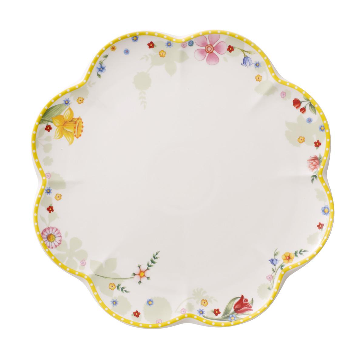 Talerz obiadowy 27 cm Spring Awakening Villeroy & Boch kolorowy do jadalni